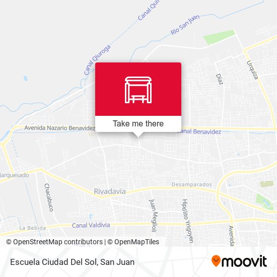 Escuela Ciudad Del Sol map