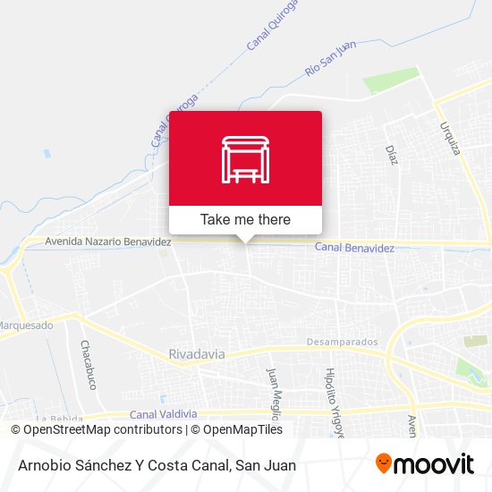 Mapa de Arnobio Sánchez Y Costa Canal