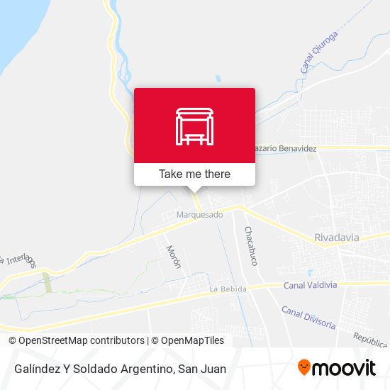 Mapa de Galíndez Y Soldado Argentino