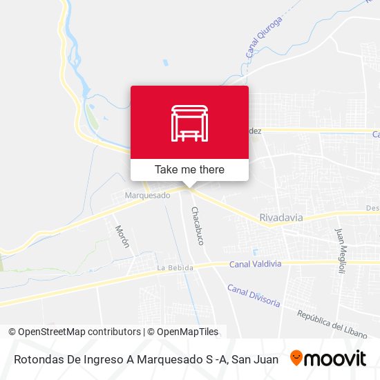 Rotondas De Ingreso A Marquesado S -A map