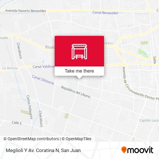 Meglioli Y Av. Coratina N map
