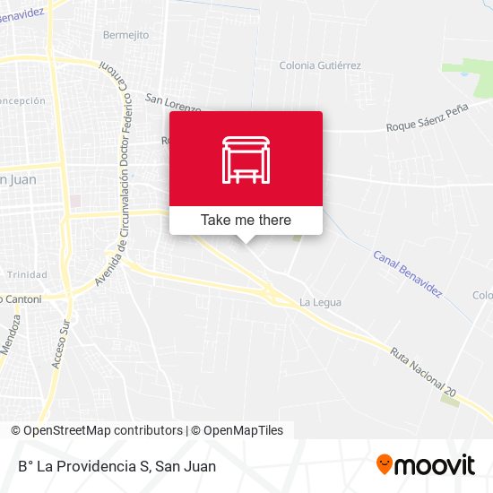 B° La Providencia S map