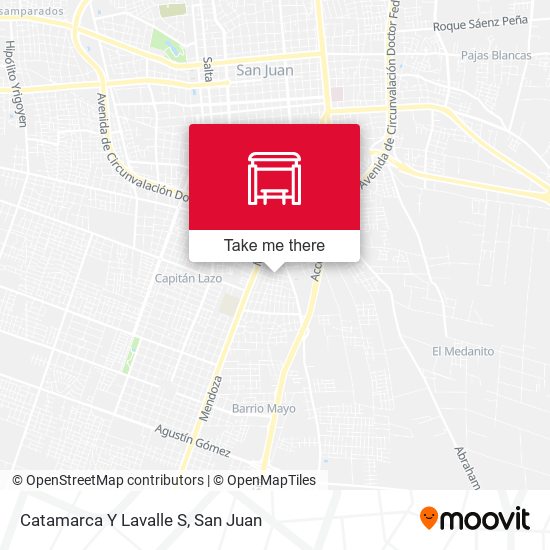Catamarca Y Lavalle S map