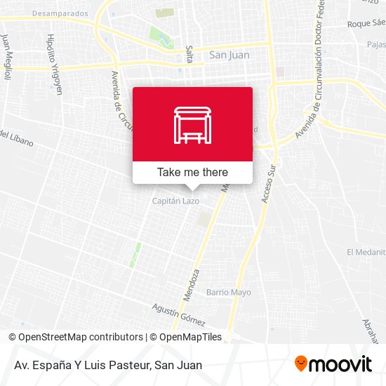 Av. España Y Luis Pasteur map