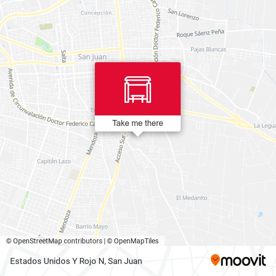 Estados Unidos Y Rojo N map