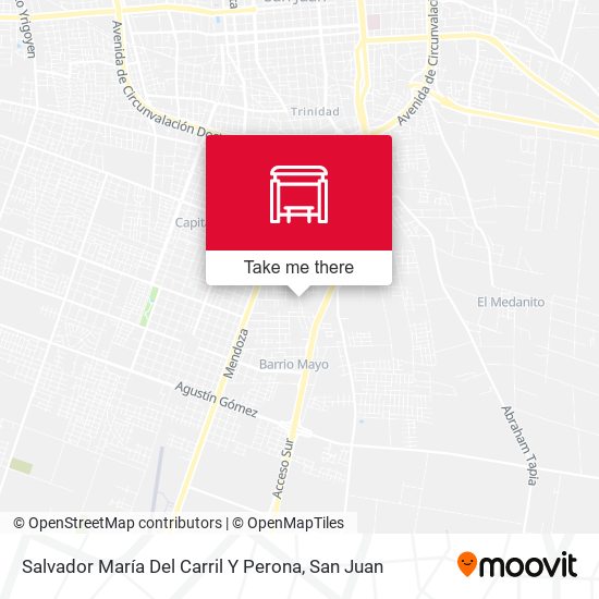Salvador María Del Carril Y Perona map