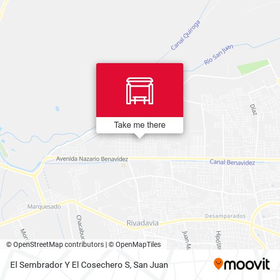Mapa de El Sembrador Y El Cosechero S