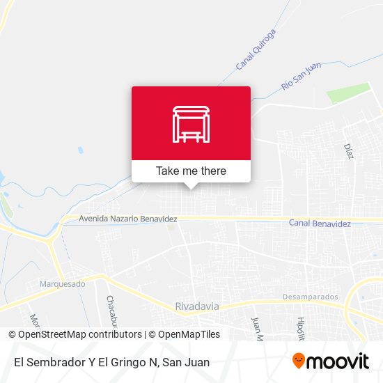 Mapa de El Sembrador Y El Gringo N