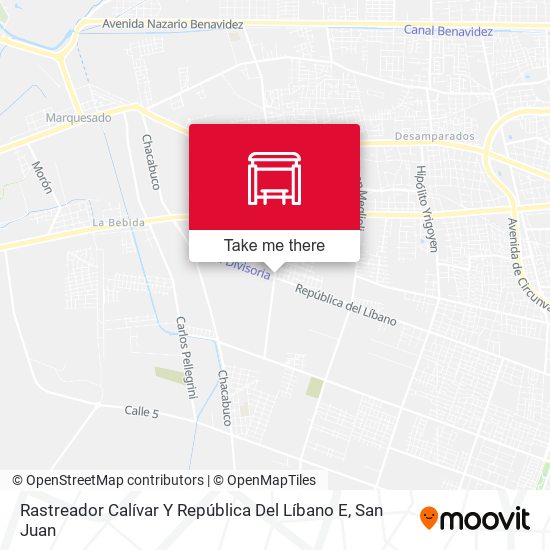 Rastreador Calívar Y República Del Líbano E map