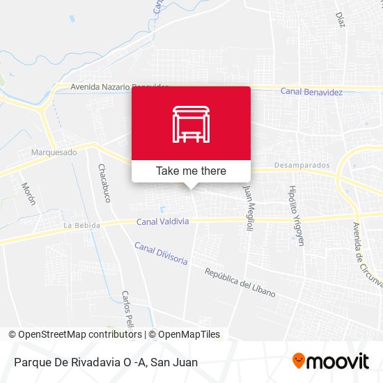 Parque De Rivadavia O -A map