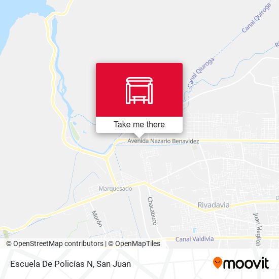 Escuela De Policías N map