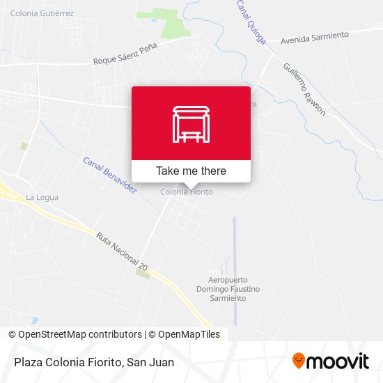 Mapa de Plaza Colonia Fiorito