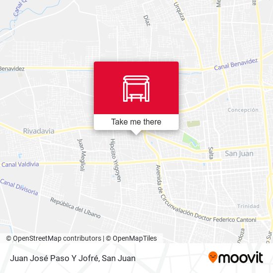 Mapa de Juan José Paso Y Jofré