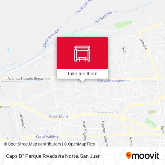 Caps  B° Parque Rivadavia Norte map