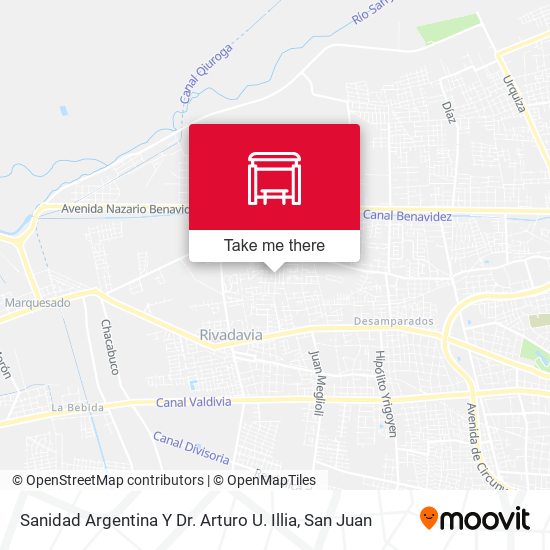 Sanidad Argentina Y Dr. Arturo U. Illia map