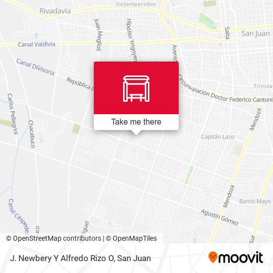 J. Newbery Y Alfredo Rizo O map