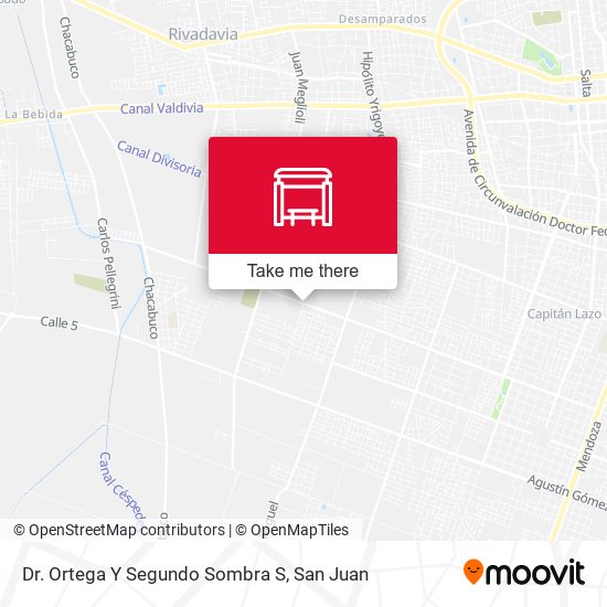 Mapa de Dr. Ortega Y Segundo Sombra S