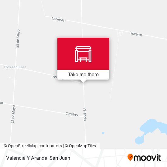 Mapa de Valencia Y Aranda