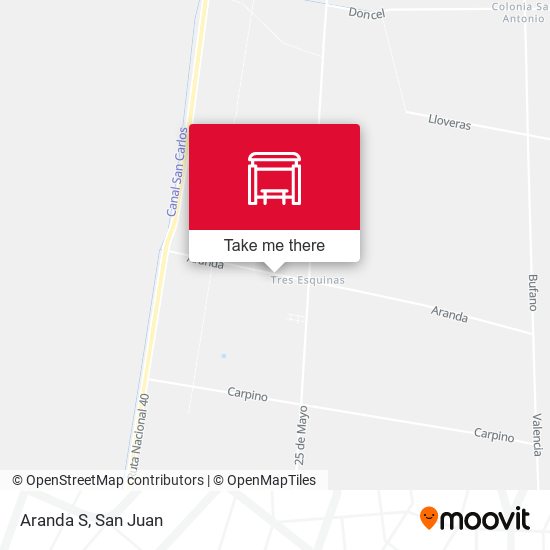 Aranda S map