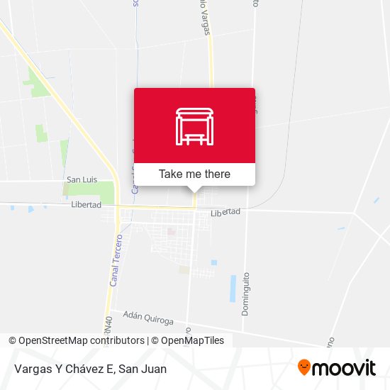 Mapa de Vargas Y Chávez E