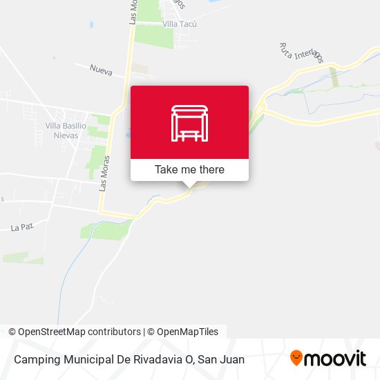 Camping Municipal De Rivadavia O map