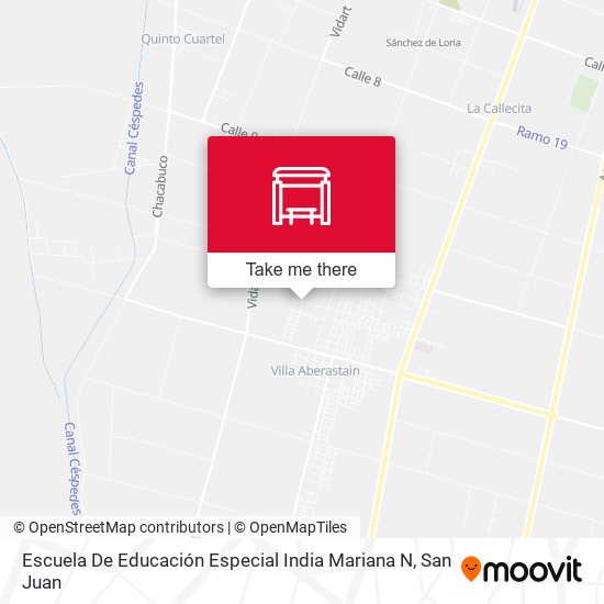 Escuela De Educación Especial India Mariana N map
