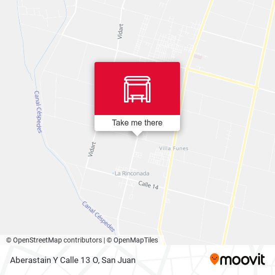 Aberastain Y Calle 13 O map
