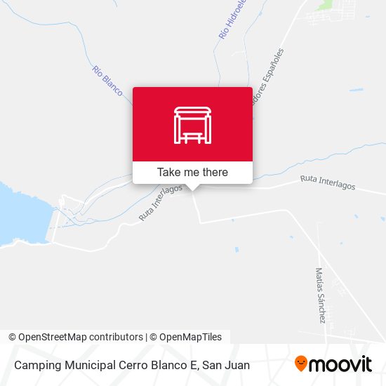 Camping Municipal Cerro Blanco E map