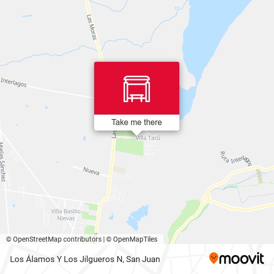 Los Álamos Y Los Jilgueros N map