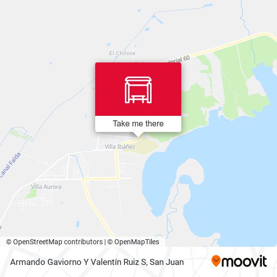 Armando Gaviorno Y Valentín Ruiz S map