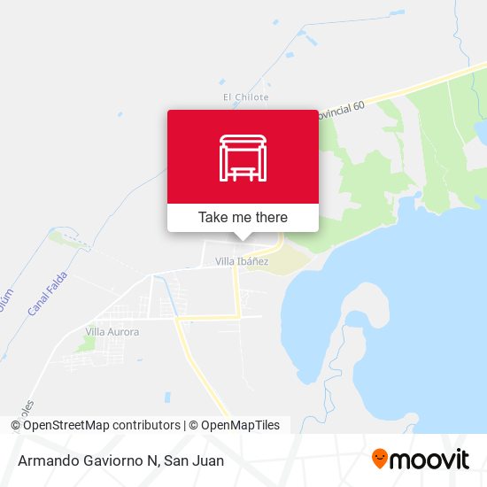Mapa de Armando Gaviorno N