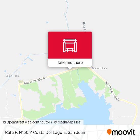 Ruta P. N°60 Y Costa Del Lago E map