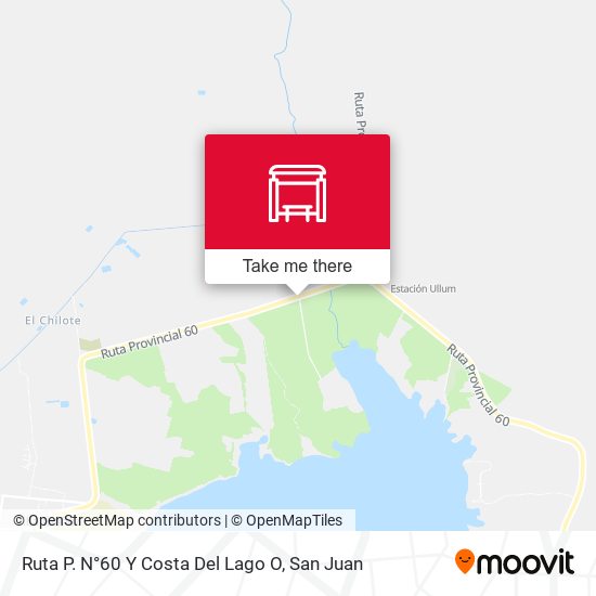 Ruta P. N°60 Y Costa Del Lago O map