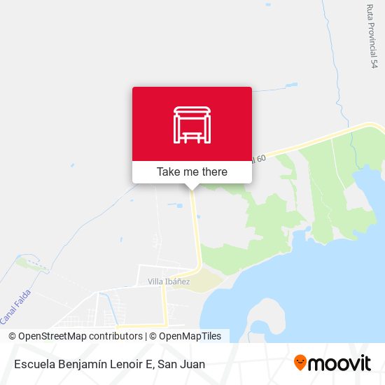 Escuela Benjamín Lenoir E map