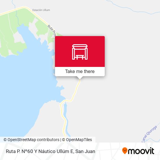Ruta P. Nº60 Y Náutico Ullúm E map
