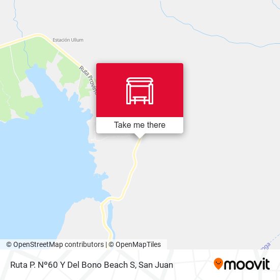 Mapa de Ruta P. Nº60 Y Del Bono Beach S