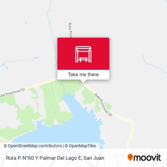 Ruta P. N°60 Y Palmar Del Lago E map