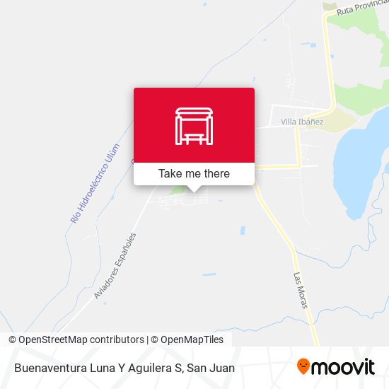 Mapa de Buenaventura Luna Y Aguilera S