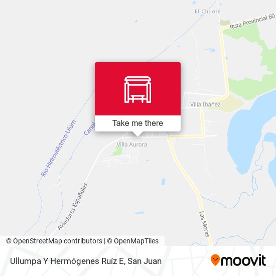 Ullumpa Y Hermógenes Ruíz E map