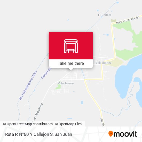 Ruta P. N°60 Y Callejón S map