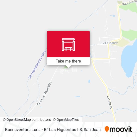 Buenaventura Luna - B° Las Higueritas I S map