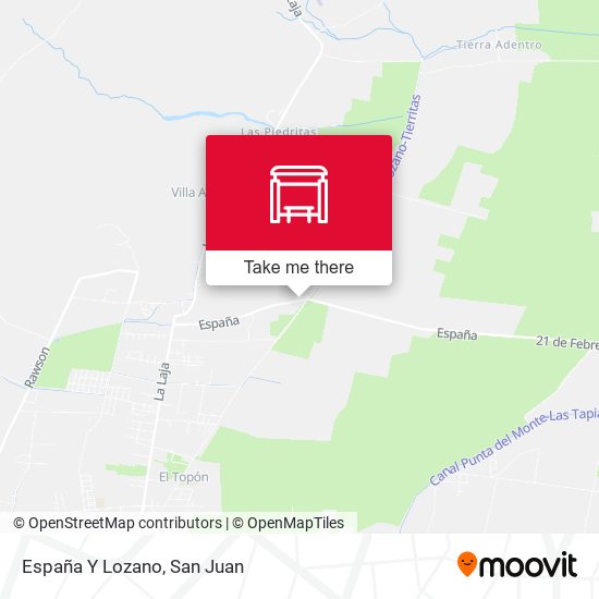 Mapa de España Y Lozano