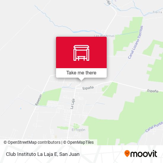 Club Instituto La Laja E map