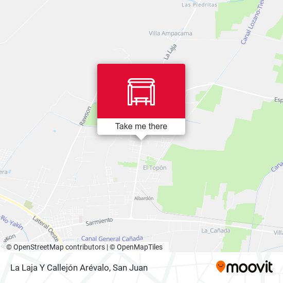 La Laja Y Callejón Arévalo map