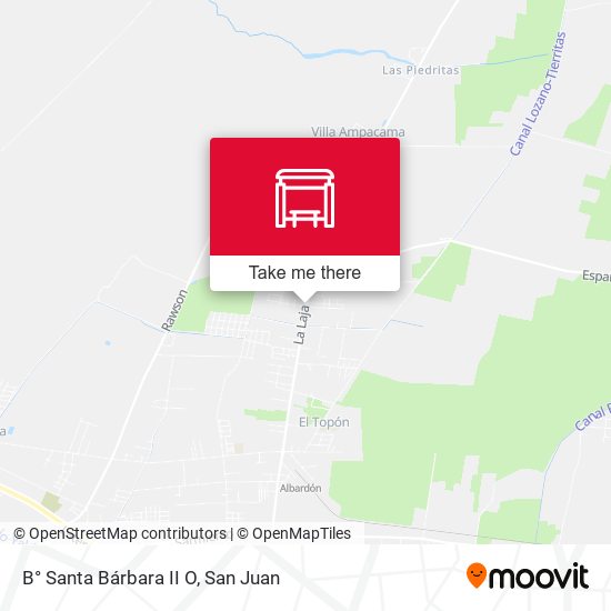 B° Santa Bárbara II O map