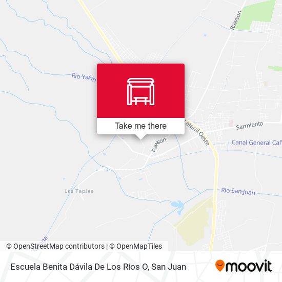 Mapa de Escuela Benita Dávila De Los Ríos O