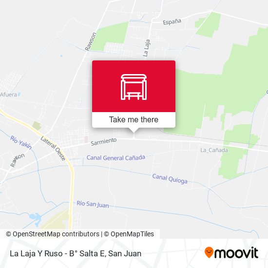 La Laja Y Ruso - B° Salta E map