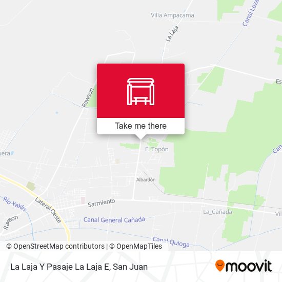 Mapa de La Laja Y Pasaje La Laja E