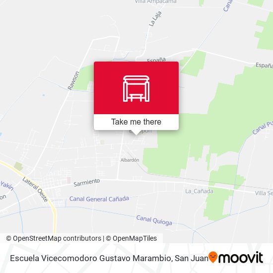 Escuela Vicecomodoro Gustavo Marambio map