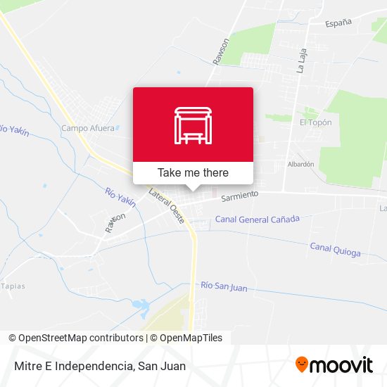 Mitre E Independencia map